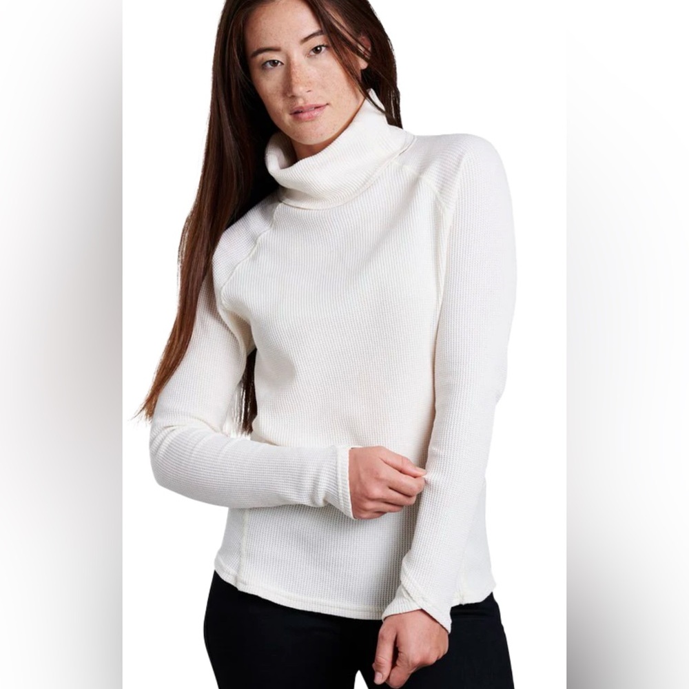 KUHL W'S PETRA TURTLENECK SHIRT Waffles Thermal M